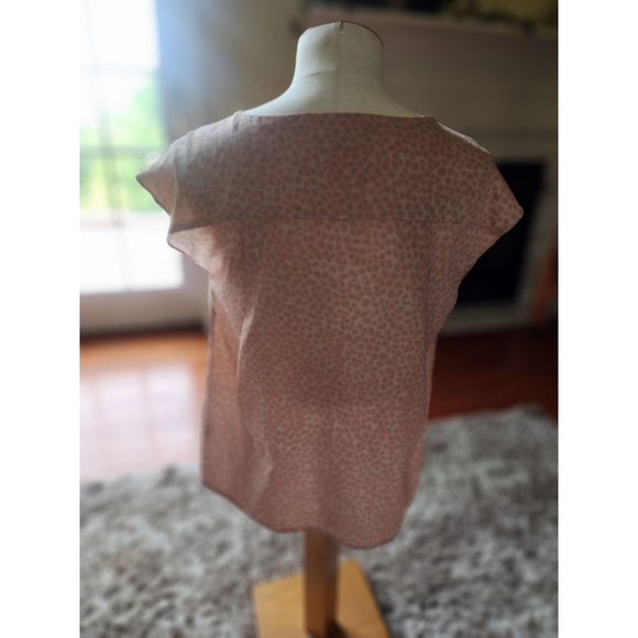 Women's Violet & Claire Top Size S Peach Gray - Picture 3 of 4